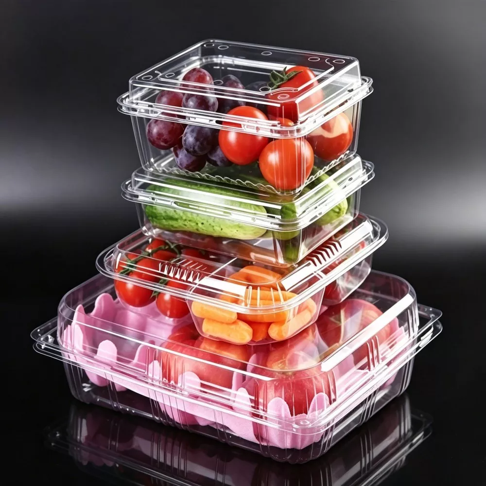 PLA-Box für frisches Obst und Gemüse in Lebensmittelqualität